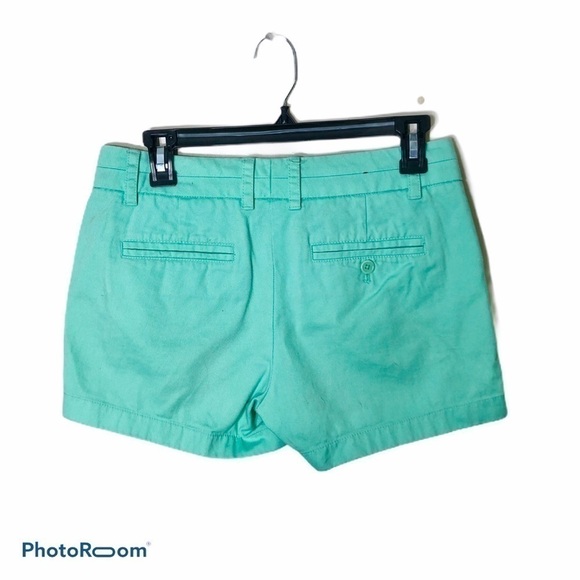 J.Crew Mint Chino 4” Short Sz 0 Women’s Blue Green - Picture 1 of 5